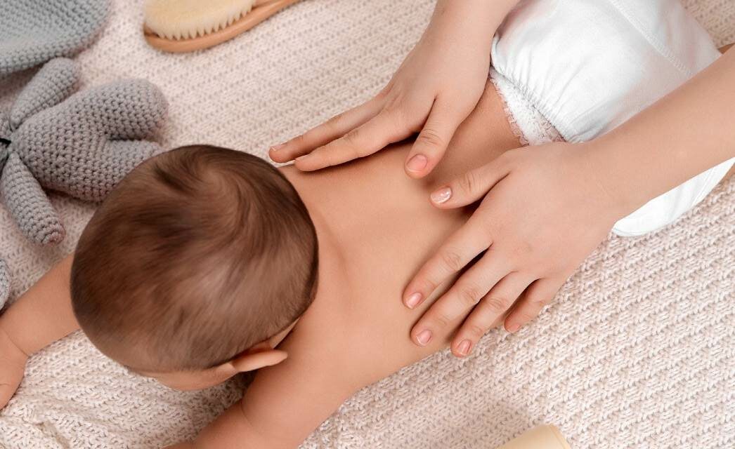Bébé massé